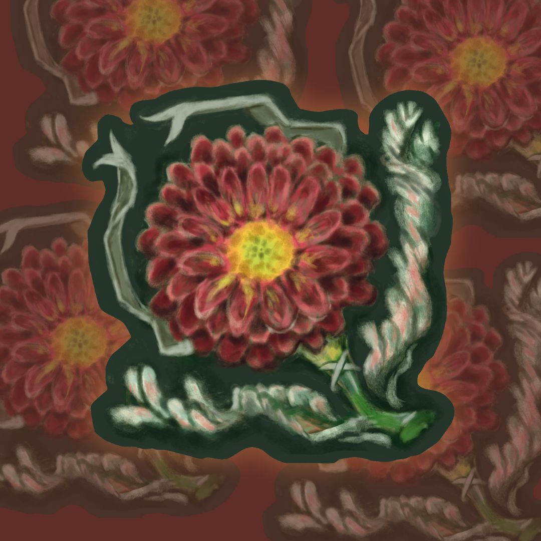 tiny dahlia